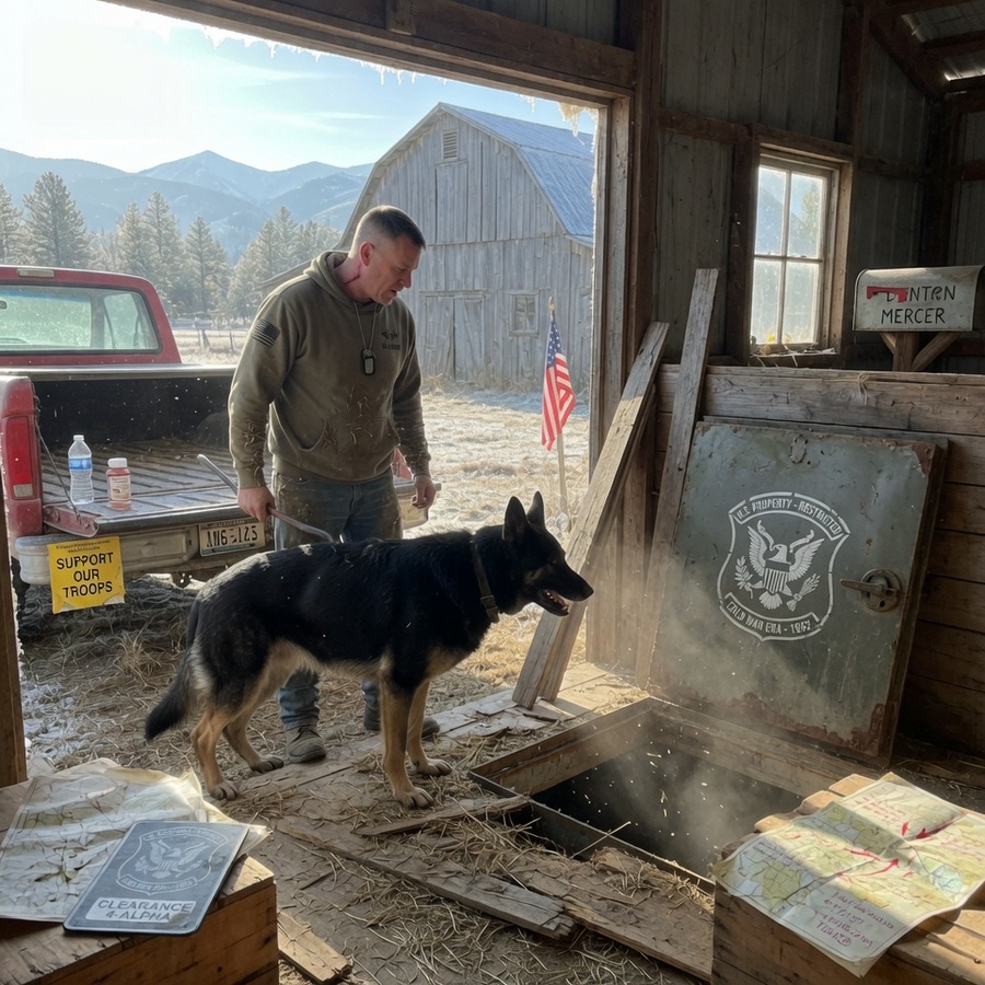 THEY MOCKED THE SEAL WHO BOUGHT A $1 FARM – WHEN HIS DOG FOUND AN $11M SECRET BURIED THERE, EVERYBODY WAS BLOWN AWAY