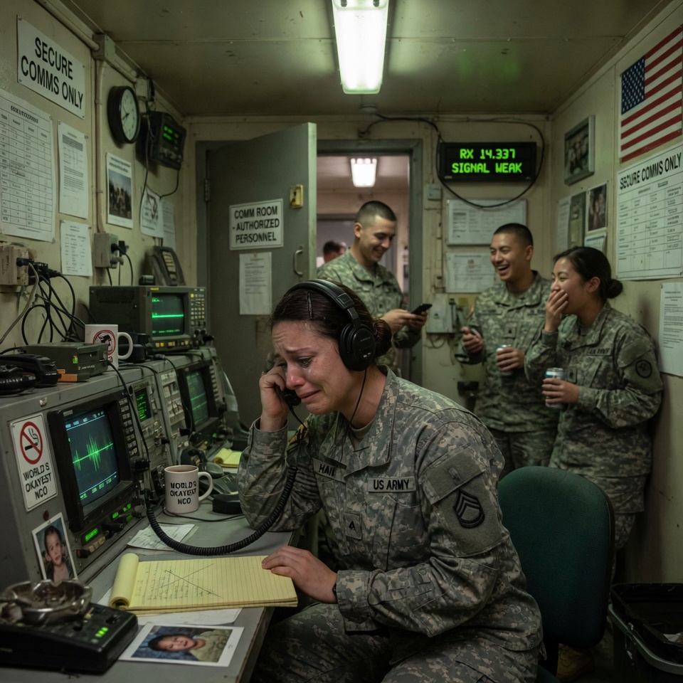 They called her dead weight for ten years. The morning her squad vanished into radio silence, an enemy voice crackled across a frequency no one else had monitored in years.