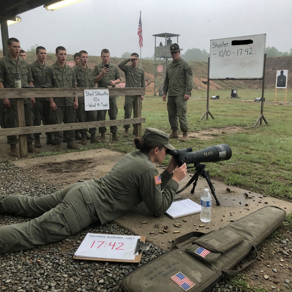They Said “She Can’t Be the Shooter” — 10 Targets Dropped Before the Timer Hit 18 Minutes