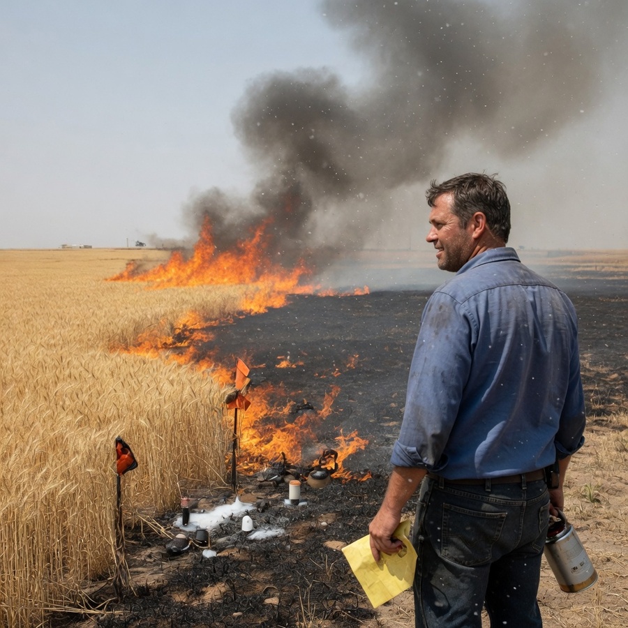 I BURNED MY MILLION-DOLLAR WHEAT FIELD TO ASHES—AND UNCOVERED A POISONOUS, DECADES-OLD SECRET BURIED DOWN BELOW