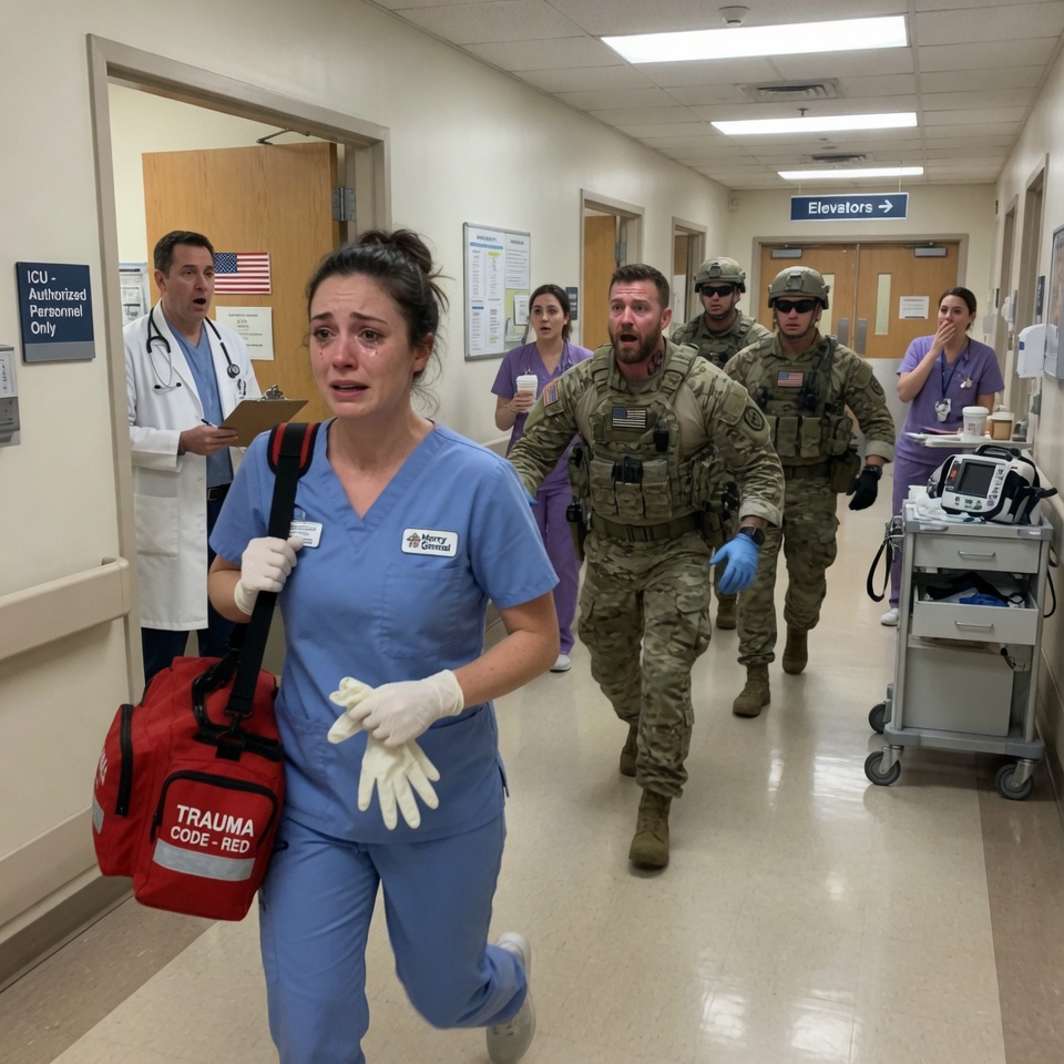 The Nurse Finished Her Last Shift—Then SEALs Arrived and Addressed Her Calmly as “Ma’am”