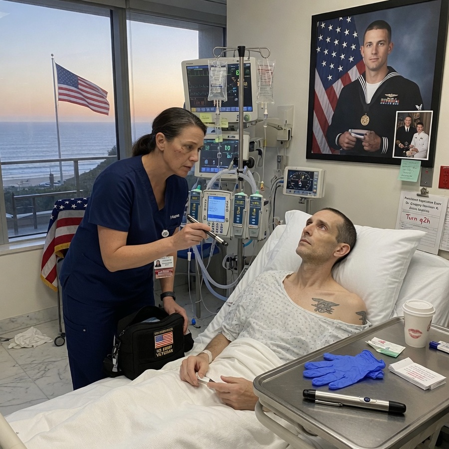 THE ADMIRAL’S SON WAS A GHOST IN HIS OWN BODY, BUT I WAS A SOLDIER FIRST—A NURSE SECOND AND I NEVER LEAVE A MAN BEHIND