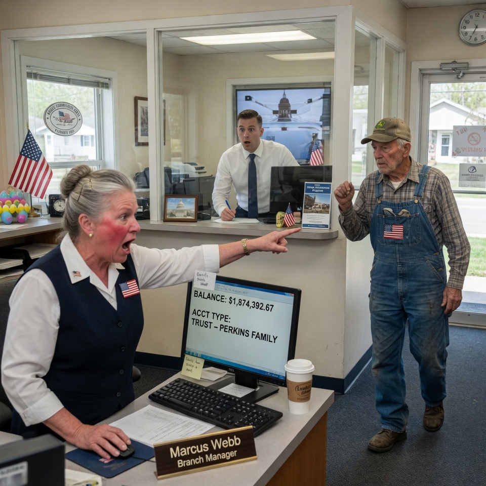 Banker Denied the Old Farmer $5,000 Loan — Until He Opened His Other Account…