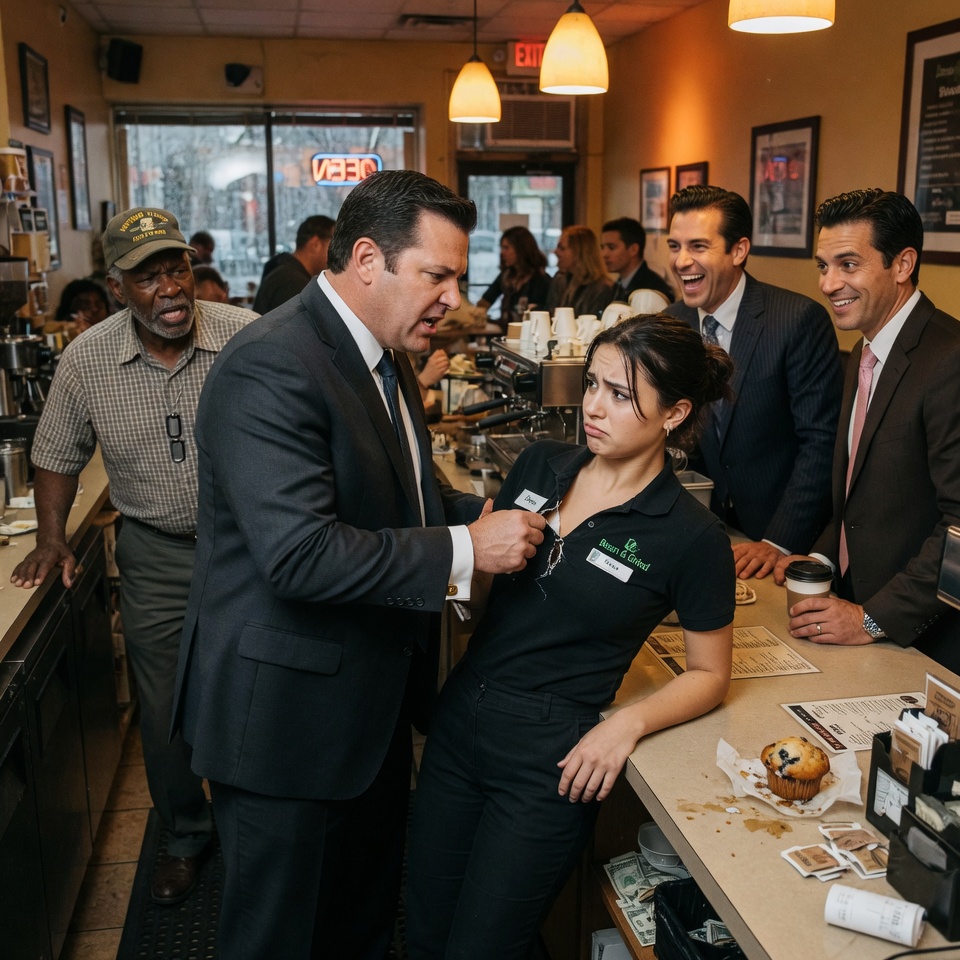 My hands were steady on the espresso machine and I didn’t say a word when he called me stupid. I just kept working because I’d learned a long time ago that some people need to feel big.