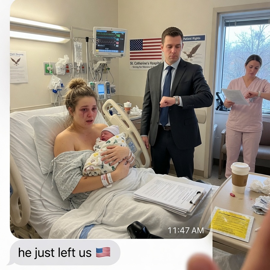 JUST 72 HOURS AFTER I GAVE BIRTH TO OUR SON, MY HUSBAND CHANGED THE LOCKS AND LEFT US TO FREEZE IN A STAIRWELL