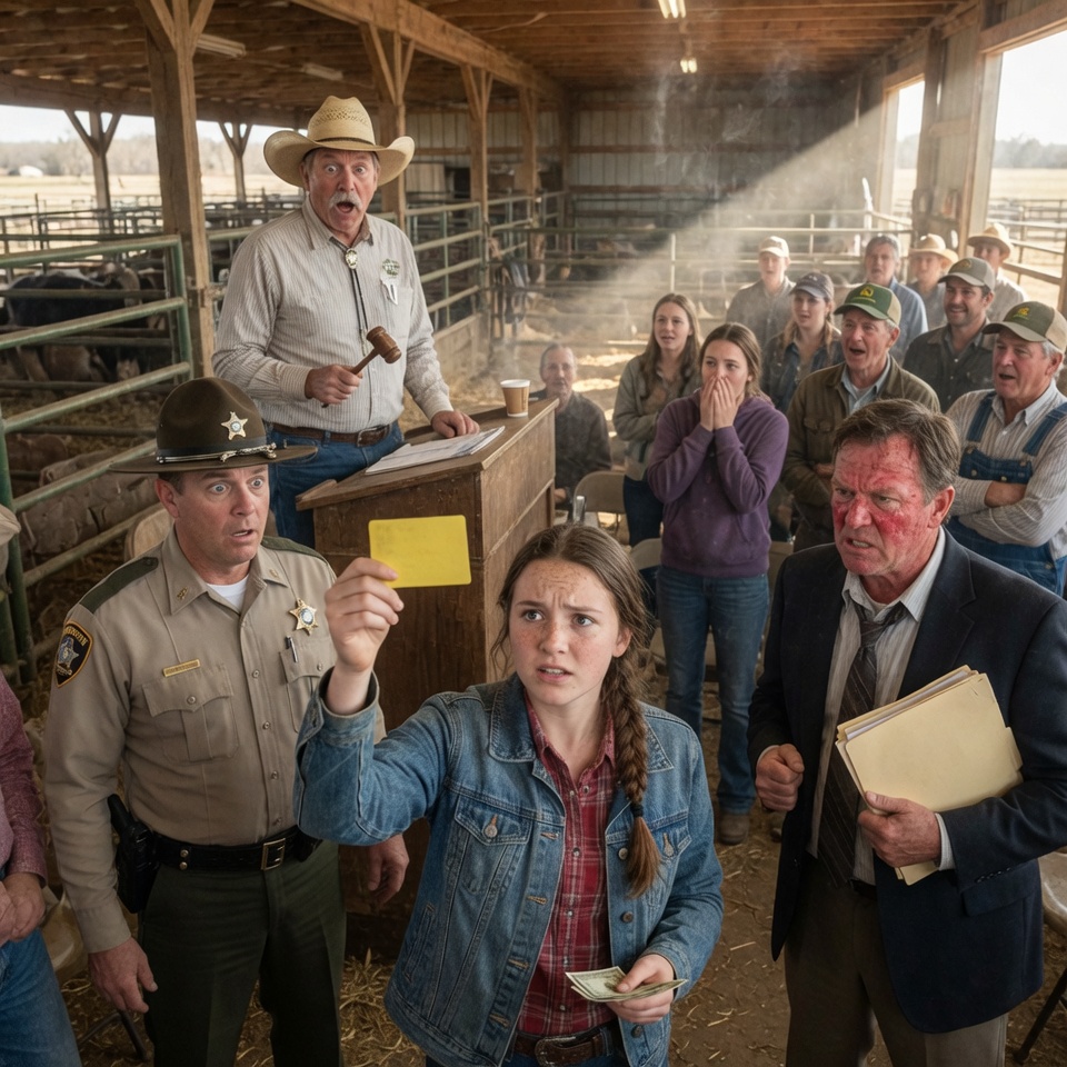 The 15-Year-Old Outbid the Bank by $50 — Then the Sheriff Asked Her Last Name