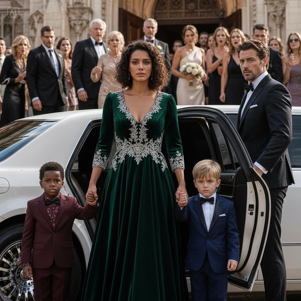 “DADDY MADE US LOSE OUR HOUSE BECAUSE HE STOLE?” MY FOUR-YEAR-OLD SON’S QUESTION ECHOED THROUGH THE BALLROOM, FREEZING 200 GUESTS
