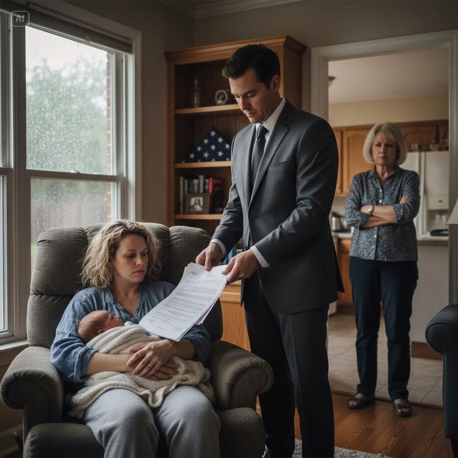 MY HUSBAND HANDED ME DIVORCE PAPERS WHILE I WAS STILL BLEEDING FROM CHILDBIRTH, BUT HE NEVER EXPECTED WHAT HAPPENED NEXT