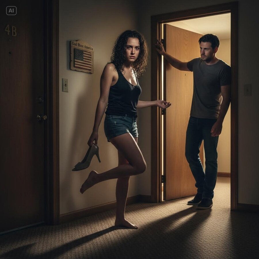 FOR FOUR MONTHS, I KEPT MY NEIGHBOR A STRANGER. ONE NIGHT SHE KNOCKED MY DOOR NOT KNOWING OUR RELATIONSHIP WOULD CHANGE