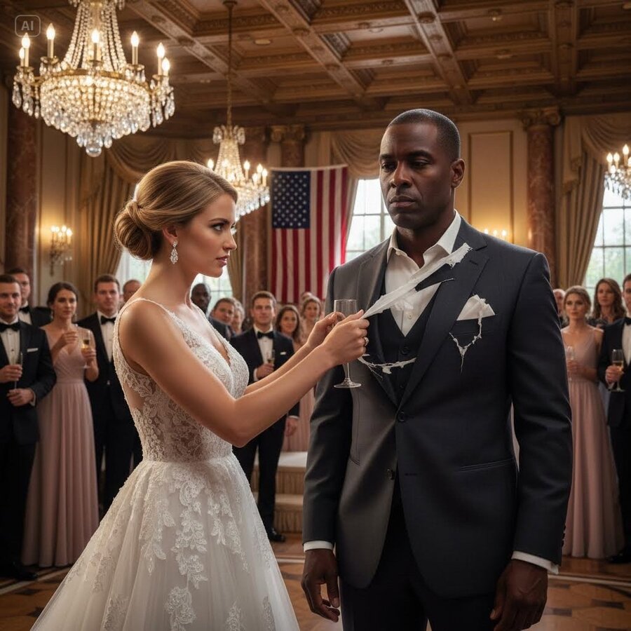 SHE TORE HIS JACKET APART AT HER WEDDING — BUT SHE DIDN’T KNOW HE HELD A $1.4 BILLION SECRET