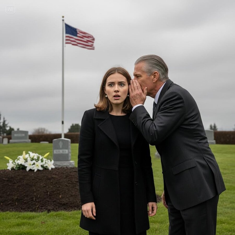 THE FUNERAL WAS THE END OF MY OLD LIFE, BUT THE LAWYER’S WHISPER AT THE GRAVESIDE LIT A FUSE I COULDN’T EXTINGUISH
