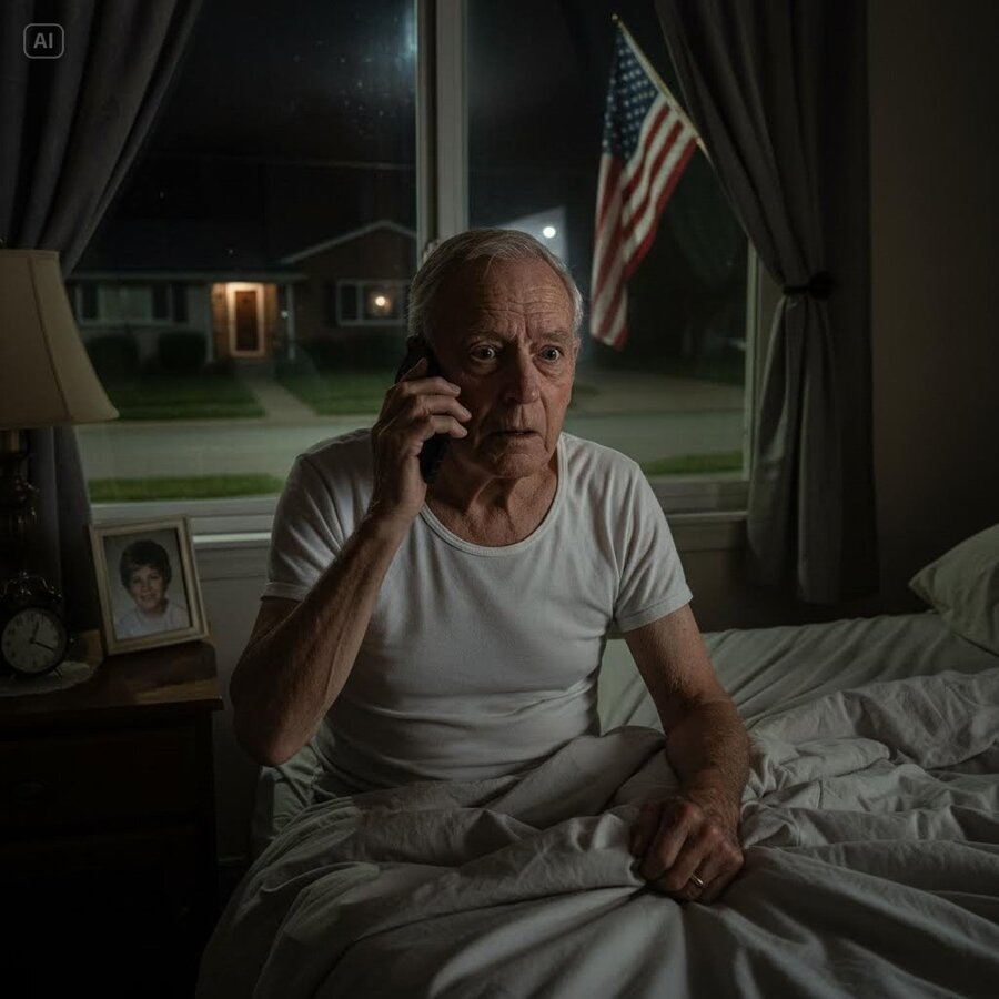 AFTER RECEIVING EMERGENCY 2AM PHONE CALL FROM MY GRANDSON—I DROVE TO HIS HOUSE AND FROZE IN THE KITCHEN AFTER SEEING…