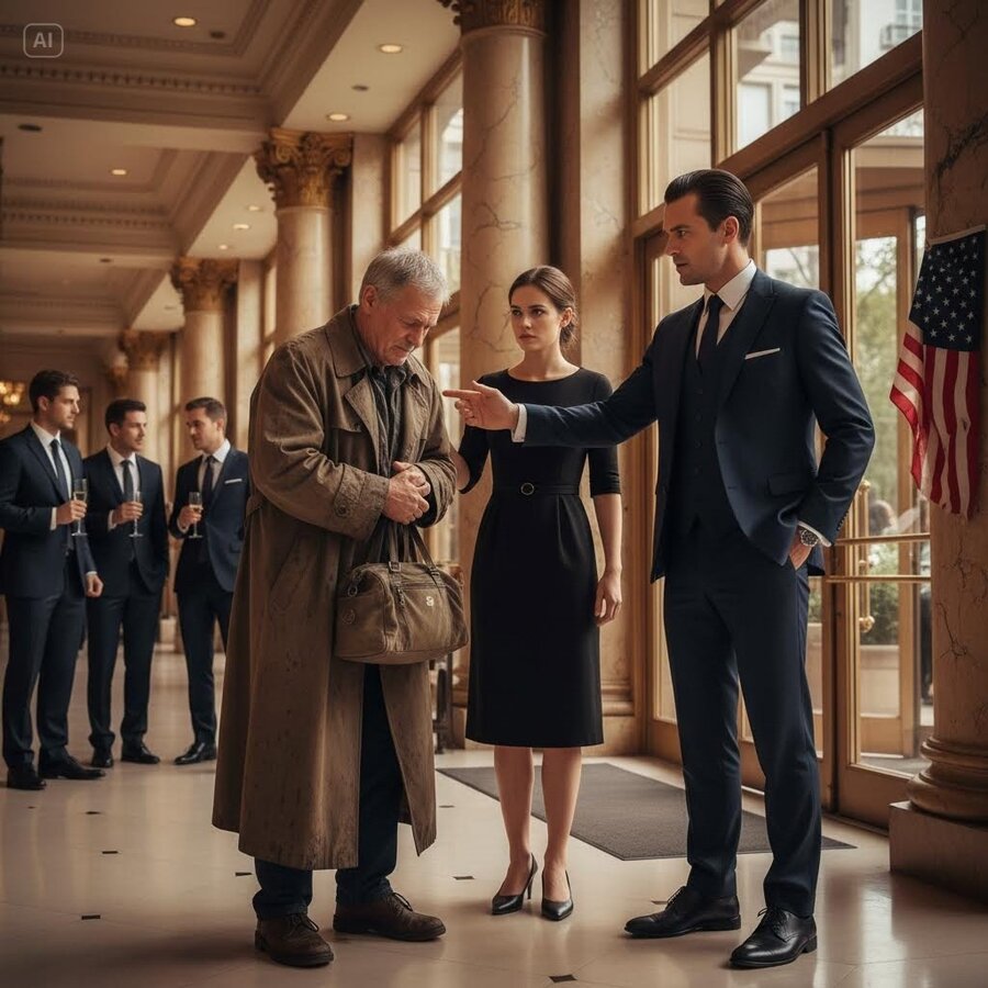 AN OLD MAN WAS THROWN OUT OF THE HOTEL IN THE COLD BY THE ELITES—BUT HIS MIDNIGHT RECKONING WOULD SHATTER THEIR WORLD