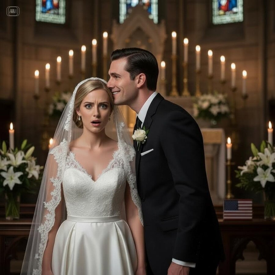 HE WHISPERED IN HER EARS “YOU WILL BEG FOR MERCY” AT THE ALTAR, BLIND TO THE EMPIRE-SHATTERING SECRET SEWN INTO HER GOWN