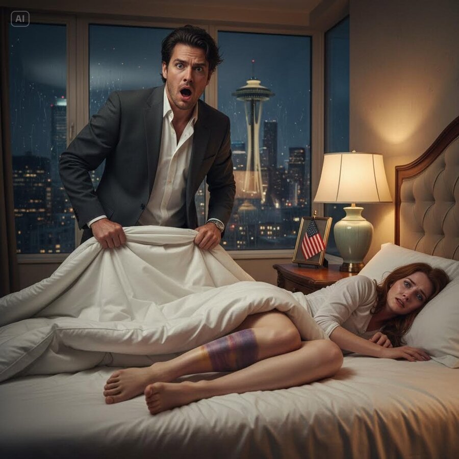 I LIFTED THE BLANKET TO SEE IF MY PREGNANT WIFE BETRAYED ME, BUT HER BRUISED LEGS REVEALED MY MOTHER’S REAL PLAN