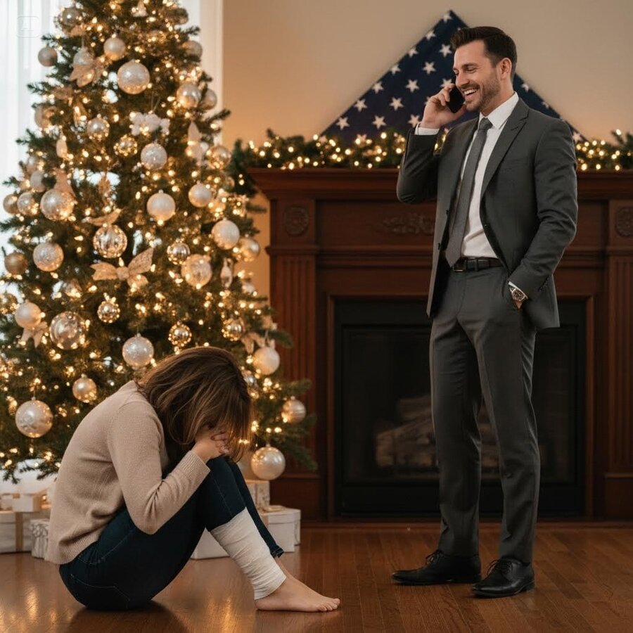 HE BROKE MY LEG FOR HIS MISTRESS TWO DAYS BEFORE CHRISTMAS—UNAWARE THAT MY DAUGHTER’S SILENT MOVE WOULD DESTROYE HIM