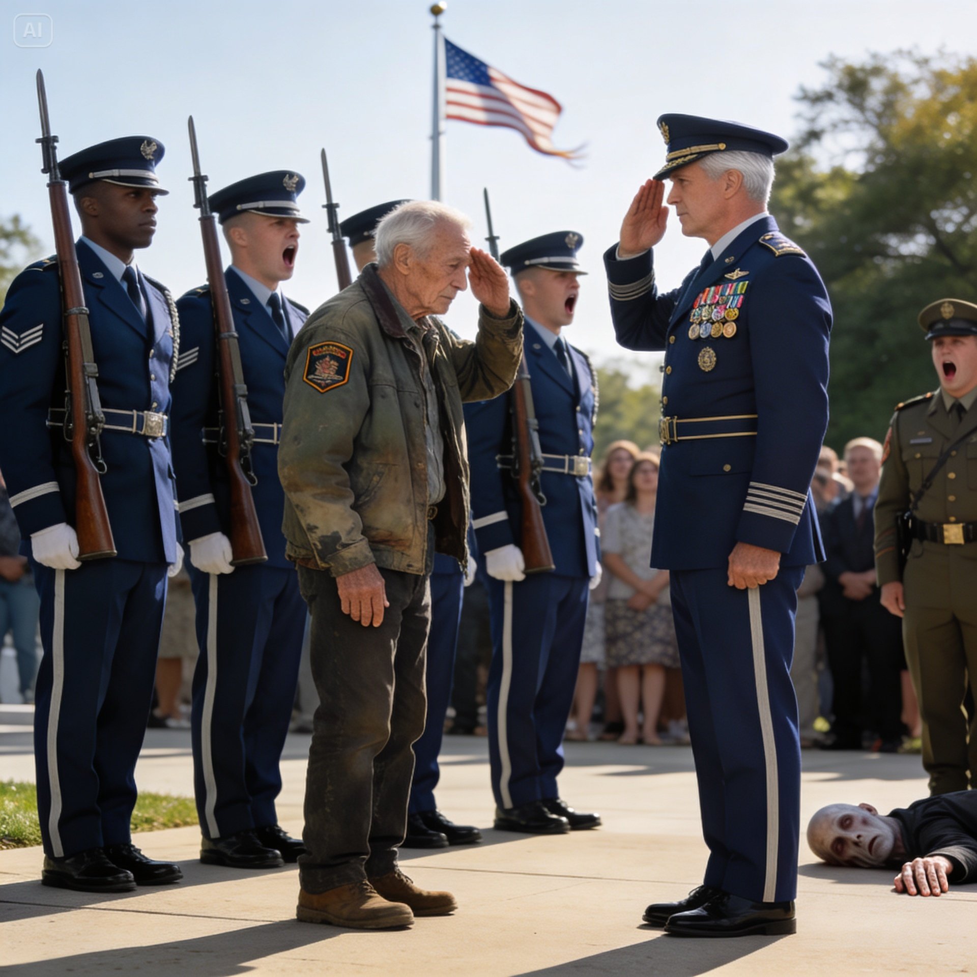 I am a Medal of Honor recipient, yet at 84 a drill sergeant called me a lost tourist and grabbed my arm. Then he saw the patch on my sleeve — and the general’s car stopped.