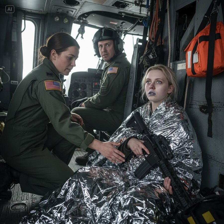 FEMALE MARINE SHOULD HAVE DIED IN THAT WATER—INSTEAD, SHE HELD ONTO A RIFLE AND A SECRET THAT WILL BRING DOWN AN EMPIRE