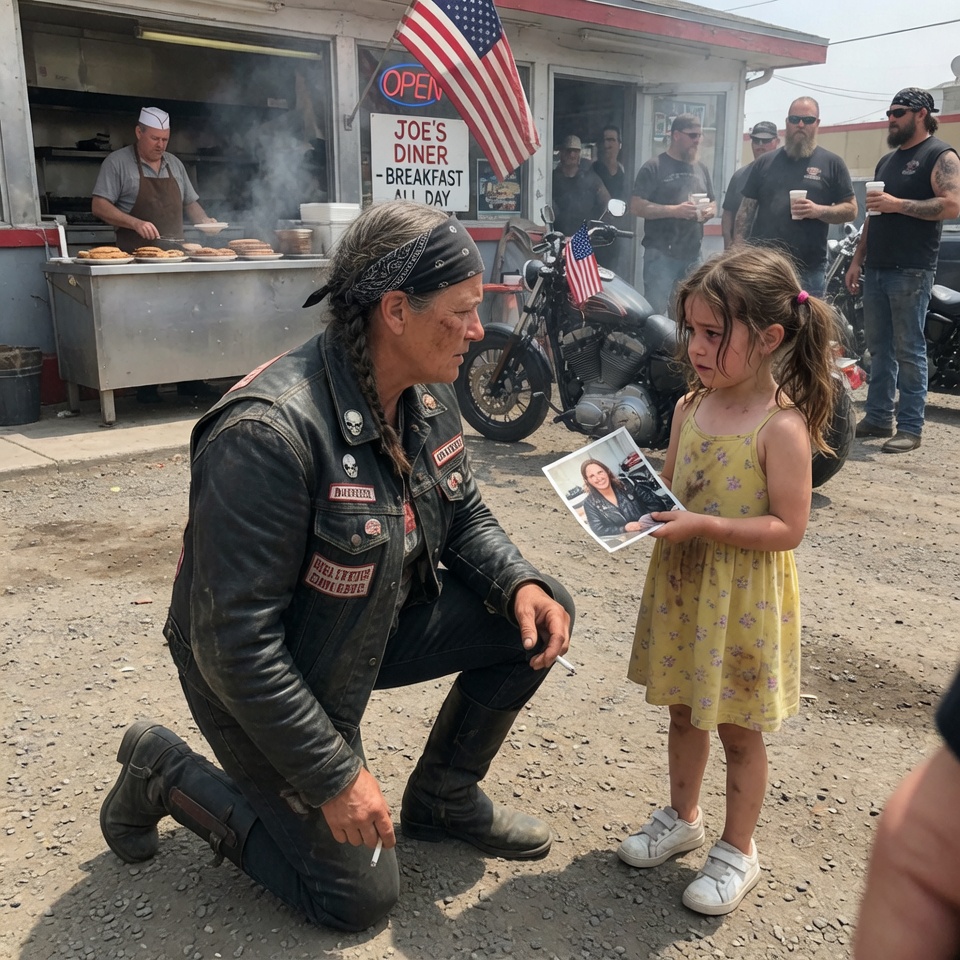 I Don’t Have Mama, Can I Spend A Day With You, Ma’am? — A Little Girl Asked Hells Angels Woman