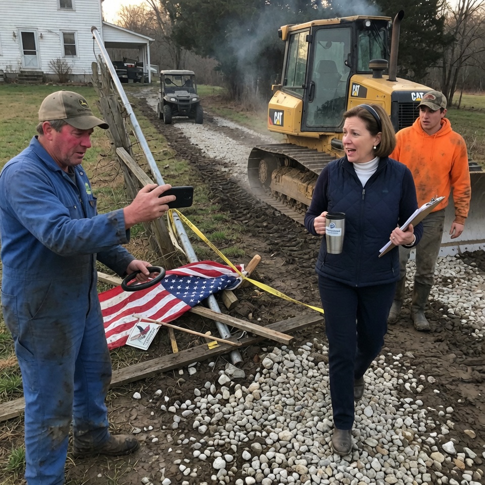 HOA Karen Bulldozed My Farm Road At Sunrise — She Just Triggered A $1.2M Federal Easement Lawsuit