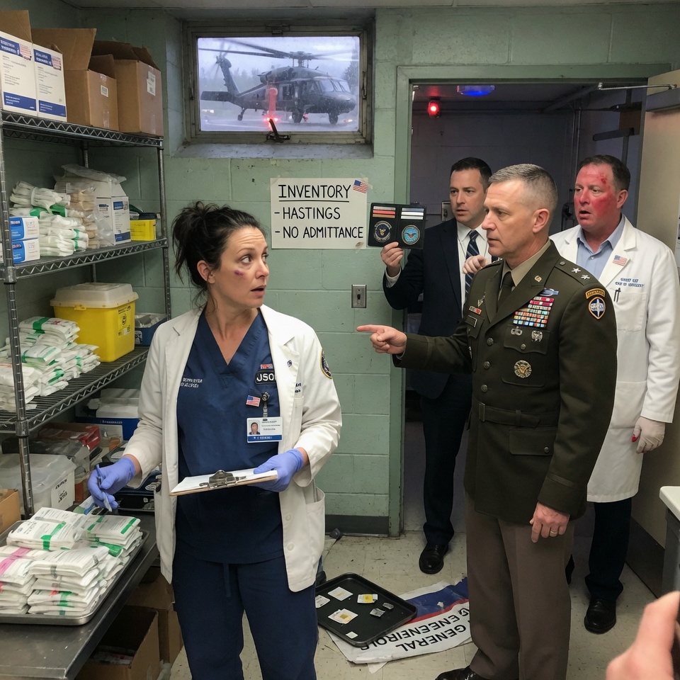 The Chief of Surgery Demoted the “Clumsy” Nurse — Until the Pentagon Begged for Her Immediate Return