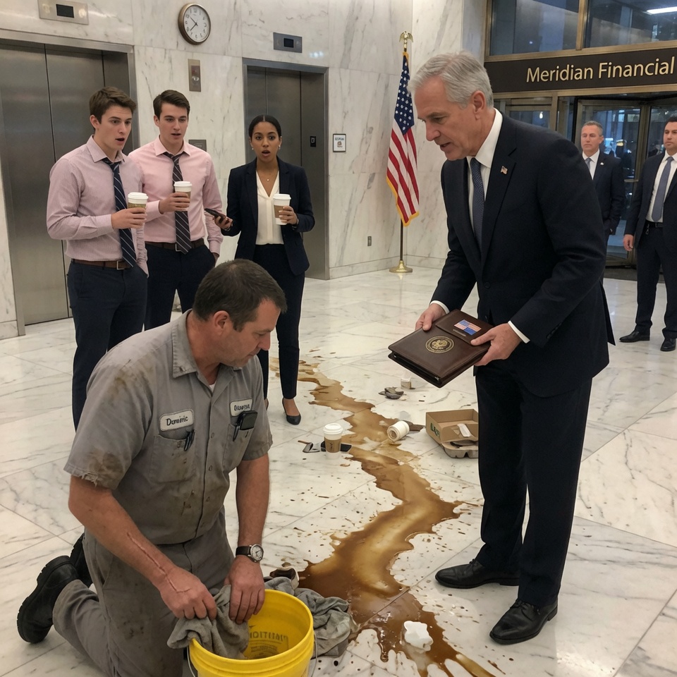 They Called Him a Janitor — Until the Embassy Asked for Him