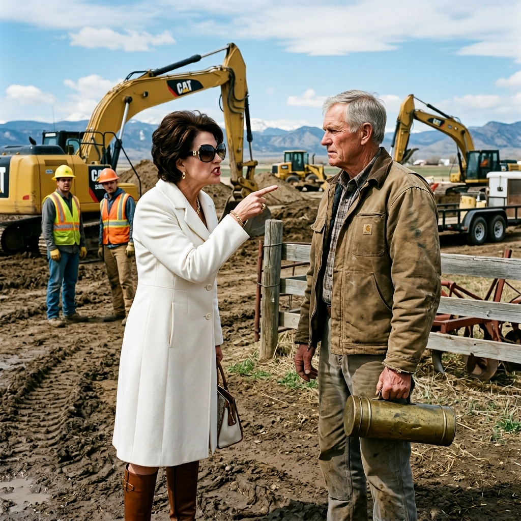 AN ARROGANT HOA PRESIDENT TRIES TO EVICT A WIDOWED FARMER OVER $148,600 IN FAKE DEBTS AND STARTS TEARING UP HIS PASTURE WITH EXCAVATORS