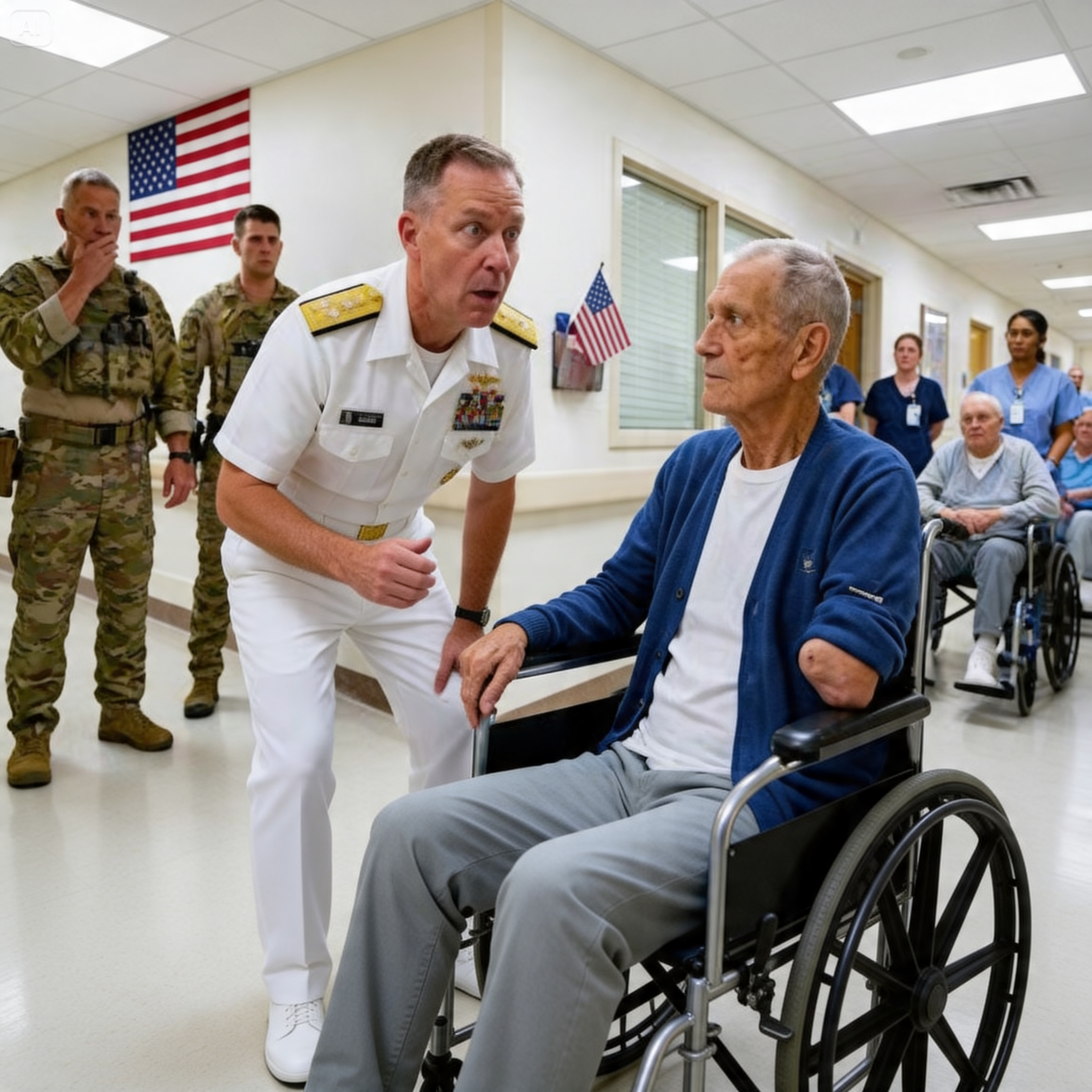 The admiral asked my call sign. I said “Ghost Walker” and watched the color drain from every SEAL in that hallway. Then the pilot’s son arrived with a coin that proved I was real all along.