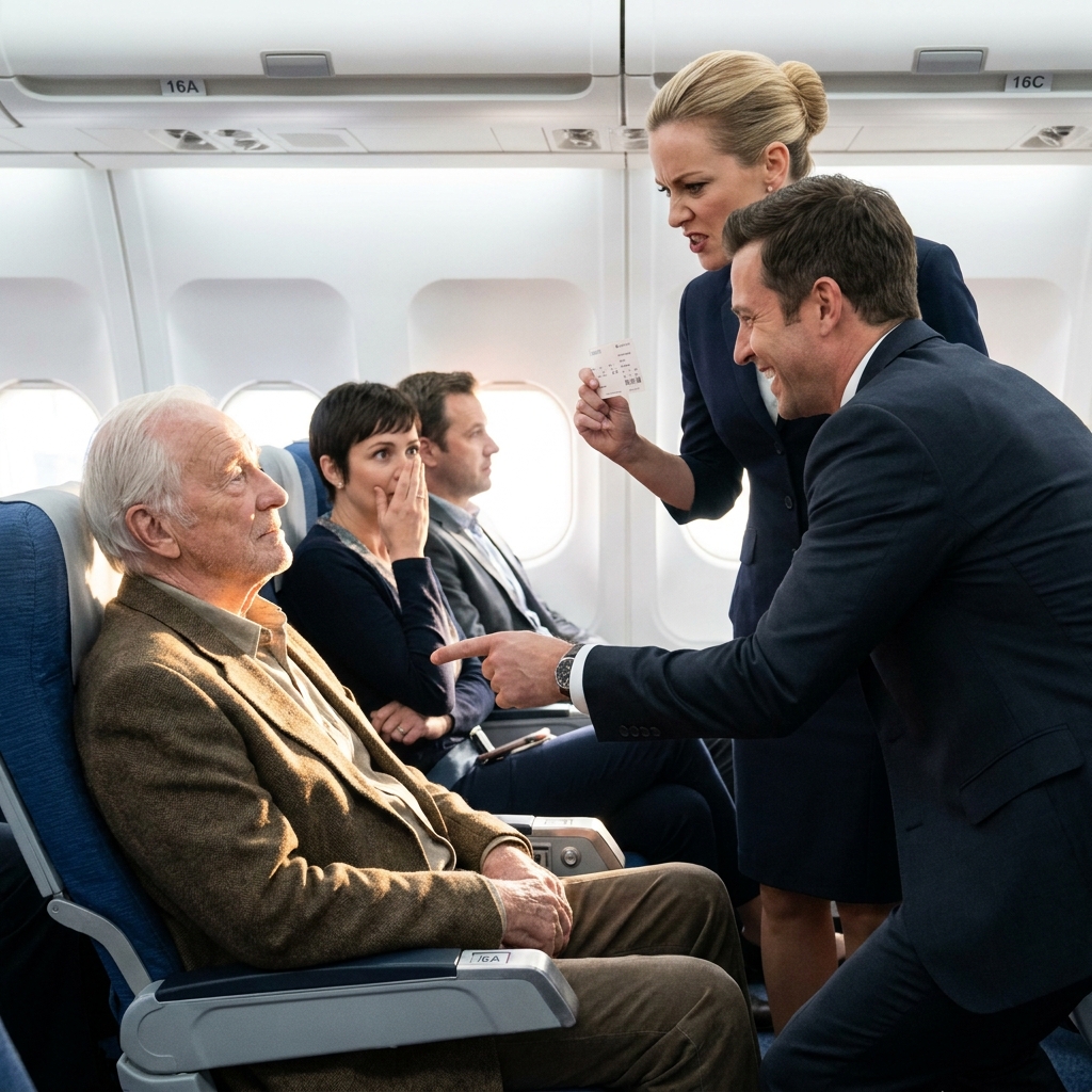 The flight crew tried to throw me off the plane for looking too poor. I wore a leather wristband they mocked — name was Spectre.