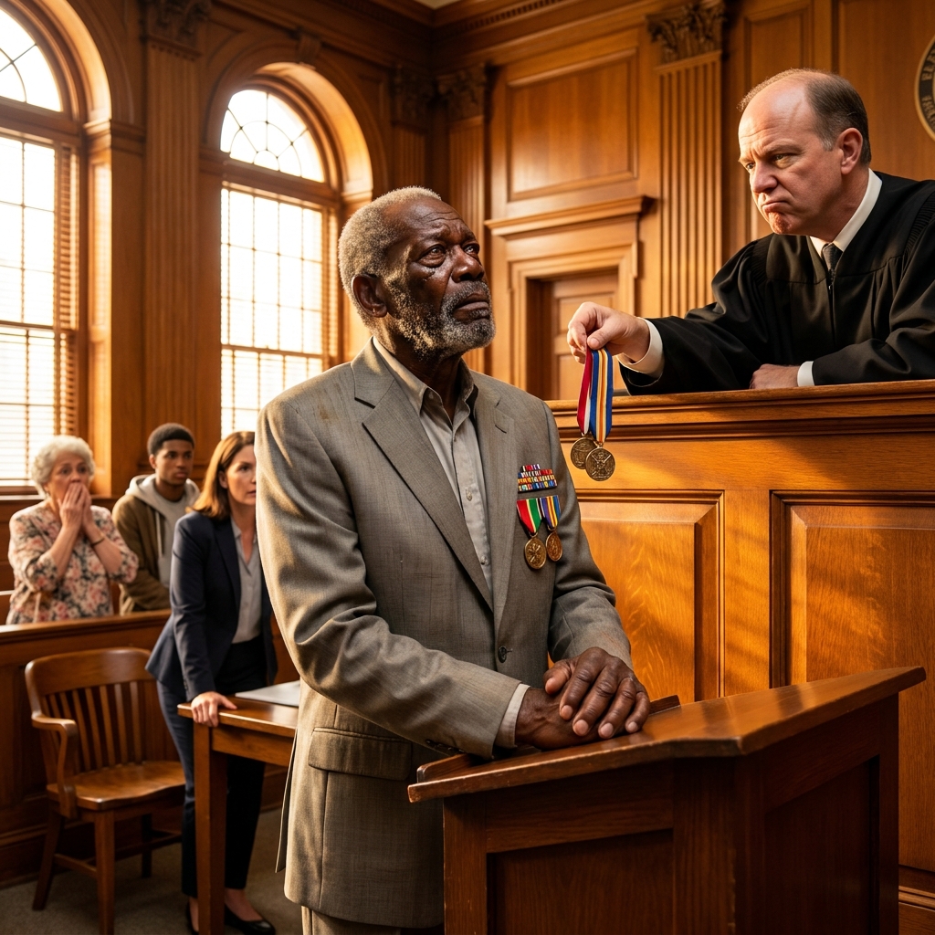 The judge held up my Navy Cross in open court and asked if I bought it at a surplus store. I didn’t say a word. I just waited.