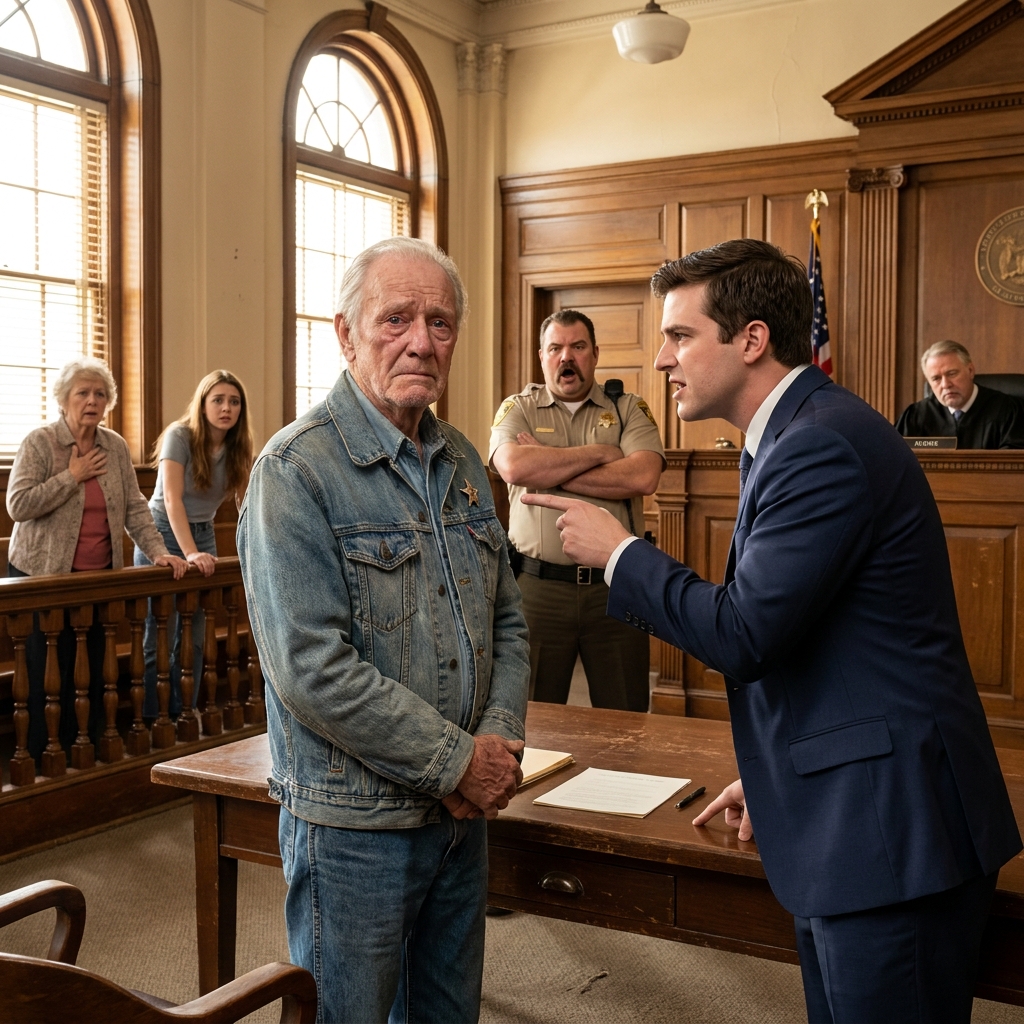 The prosecutor called me a fake veteran in open court and demanded I be arrested. I said nothing. I just stood there with a tarnished silver pin on my jacket and waited.