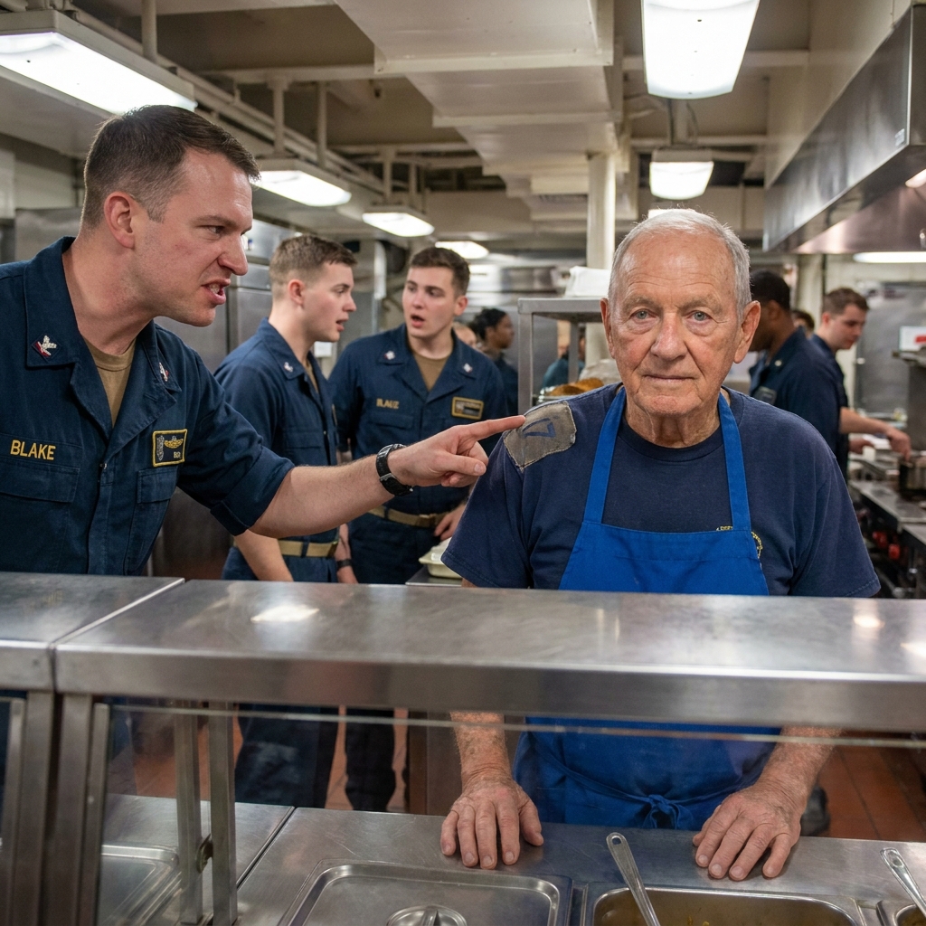 My lieutenant called me dead weight and tried to fire me over Swiss cheese while I was flipping burgers on a Navy ship. I set my spatula down and watched the Captain salute the patch on my apron and call me Navigator.
