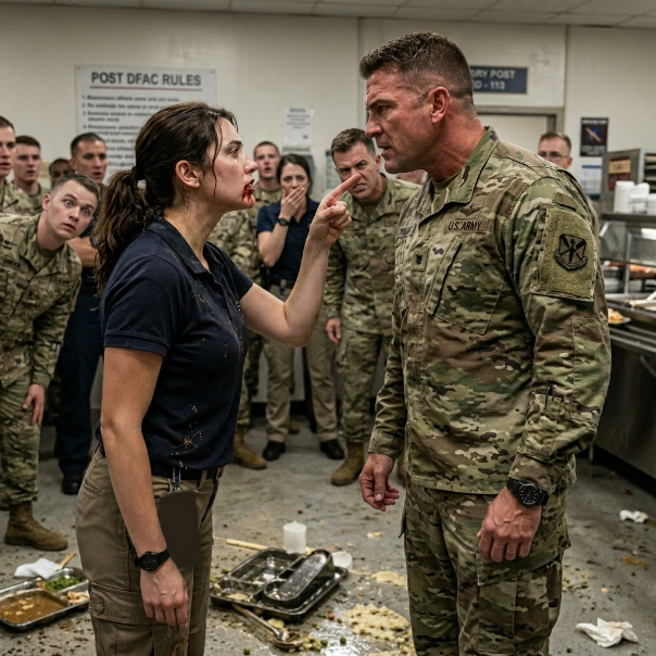 When Chief Miller violently p*nched me in the face in the middle of a dead-silent mess hall over a simple supply request, he thought he had terrified a lower-ranking sailor into submission, completely unaware that the encrypted flash drive currently burning a hole in my pocket held the exact evidence that would permanently destroy his corrupt thirty-year military career.