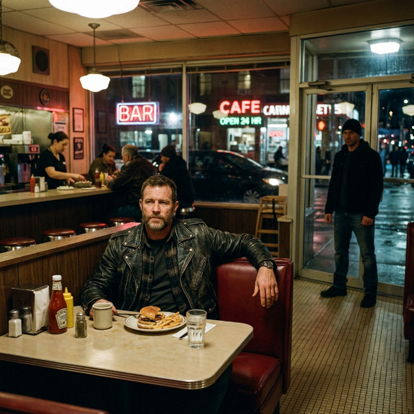 I THOUGHT my late-night shift would end in TRAGEDY when two DESPERATE men stormed the diner with WEAPONS. They demanded EVERY PENNY, but their VIOLENT ambush hit a BRICK WALL when they approached the wrong booth. WILL THEY SURVIVE THE NIGHT?!
