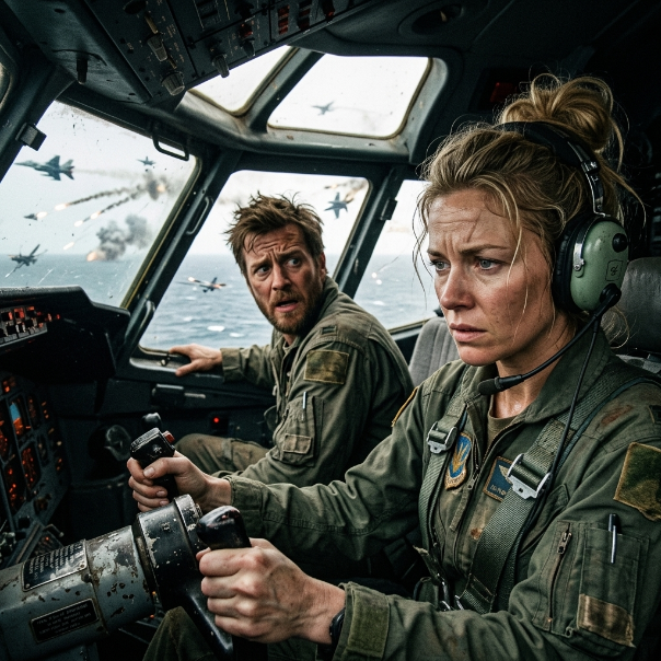 FOR YEARS, my squad MOCKED my slow cargo plane, treating me like a GLORIFIED TRUCK DRIVER. Then TEN STEALTH FIGHTERS ambushed our unarmed transport, forcing me to pull a TERRIFYING maneuver that left the radar screens completely blank… WHAT HAPPENS NEXT?!