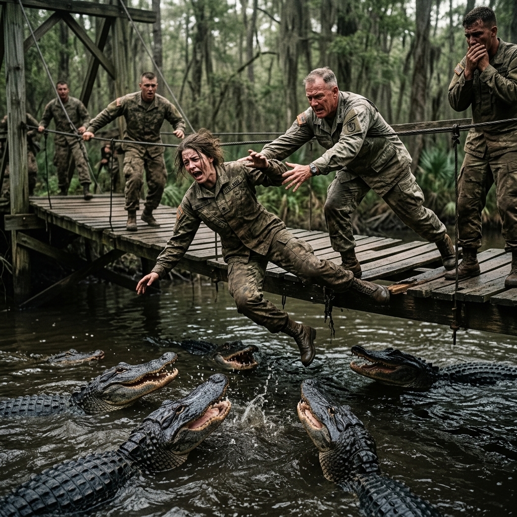 I WAS THE NEW LIEUTENANT THEY TRIED TO BREAK—BUT WHEN MY MAJOR KICKED ME OFF THAT CABLE INTO A SWAMP FULL OF PREDATORS, HE STOPPED RUNNING. THE HIDDEN PART OF THE STORY NO ONE HAS DARED TO TELL YET?