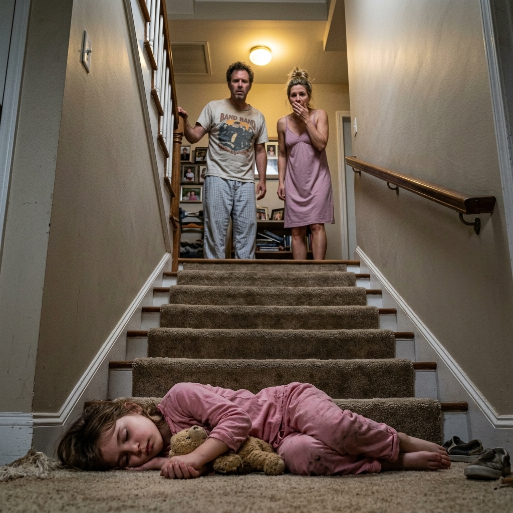 MY DAUGHTER’S ACCIDENT WAS MY FAULT — UNTIL HER BRUISES TOLD A DIFFERENT STORY. MY HUSBAND AND SISTER WERE LAUGHING AT HOME. I CALLED POLICE — BUT THE REAL HORROR WAITED. THE TRUTH NO ONE SPEAKS…?