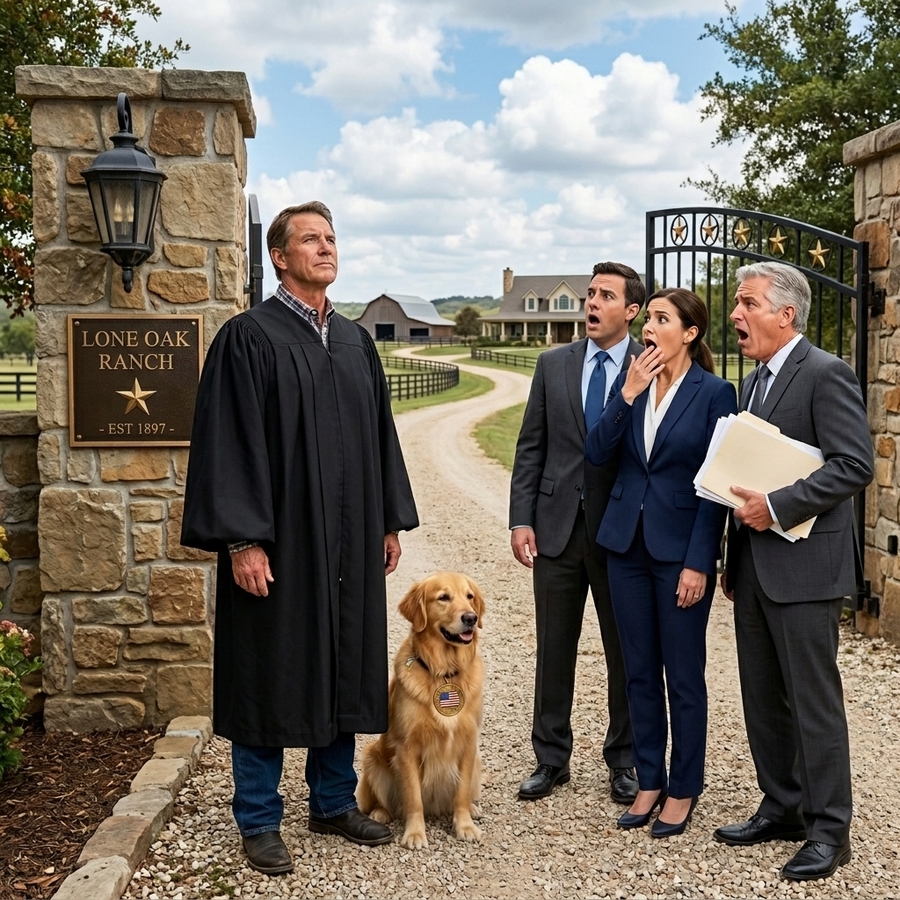 HOA Sent Three Lawyers to Intimidate an Elderly Widower, Until He Opened the Door in Judicial Robes — Who Was The Bigger Fish Here?