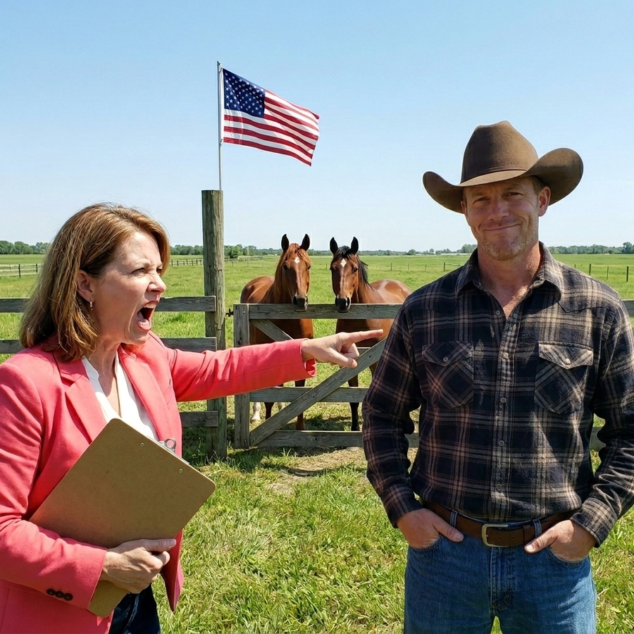 Hoa Karen Demanded I Remove My Stallions After I Inherited A 5,500-acre Ranch — I Grabbed My Grandfather’s Deed Without Saying Anything And Her Face Went Pale