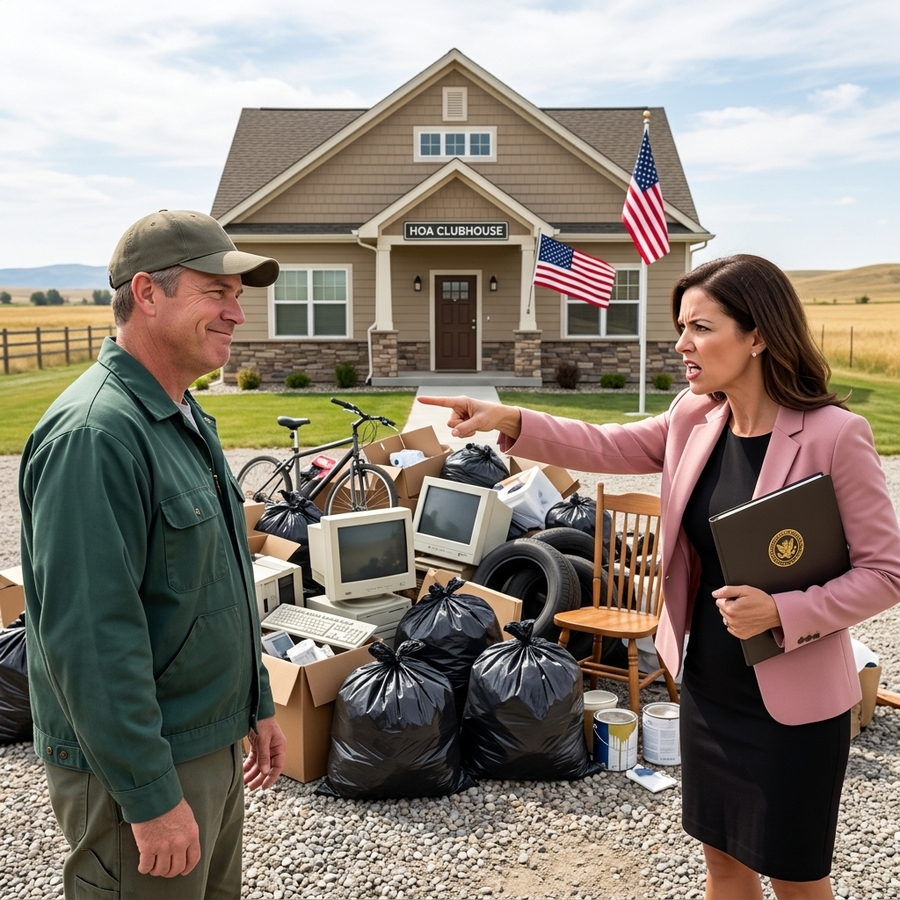 HOA Threatened To Fine Me For The Trash In Their Clubhouse — They Didn’t Know That Clubhouse Was Built On My Own Land