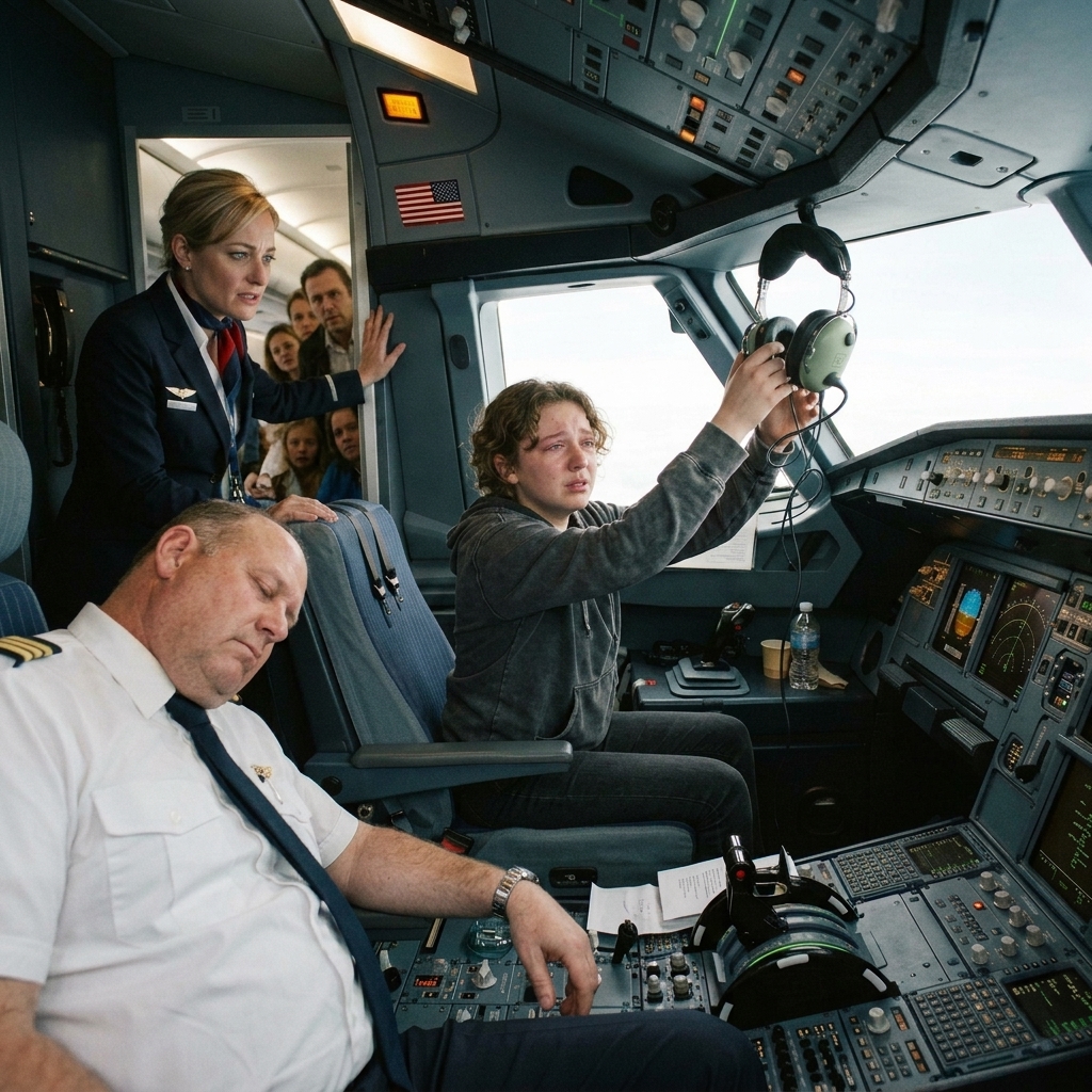 WHOLE STORY: I WAS TWELVE YEARS OLD WHEN I TOOK THE CONTROLS OF A PASSENGER JET.—But I had been practicing for that moment my whole life without knowing it.