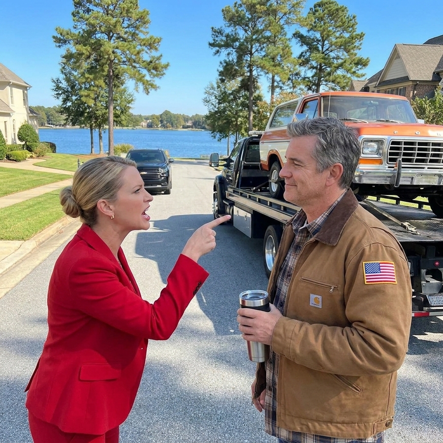 HOA Tyrant Bullied a Quiet Veteran and Towed His Cars, Not Knowing He Owned The Towing Company
