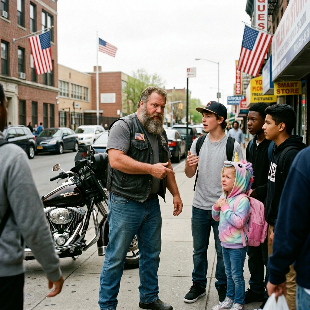 TERRIFIED BY A BIKER WHO SAVED MY GIRL—BUT HE VANISHED WITHOUT A TRACE. MY SEARCH YIELDED NOTHING. THEN A SINGLE COMMENT ON MY FACEBOOK POST UNCOVERED A BOMBSHELL—A CONNECTION SPANNING 30 YEARS… THE TRUTH NO ONE HAS TOLD YET!