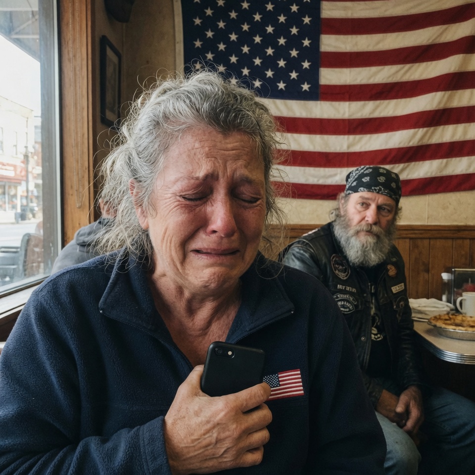 A BIKER SAVED her life. She fed 247 RIDERS for FREE, searching for him. He VANISHED. 20 years LATER, he walked in her diner. BUT WHAT HE SAID NEXT WILL LEAVE YOU SPEECHLESS!