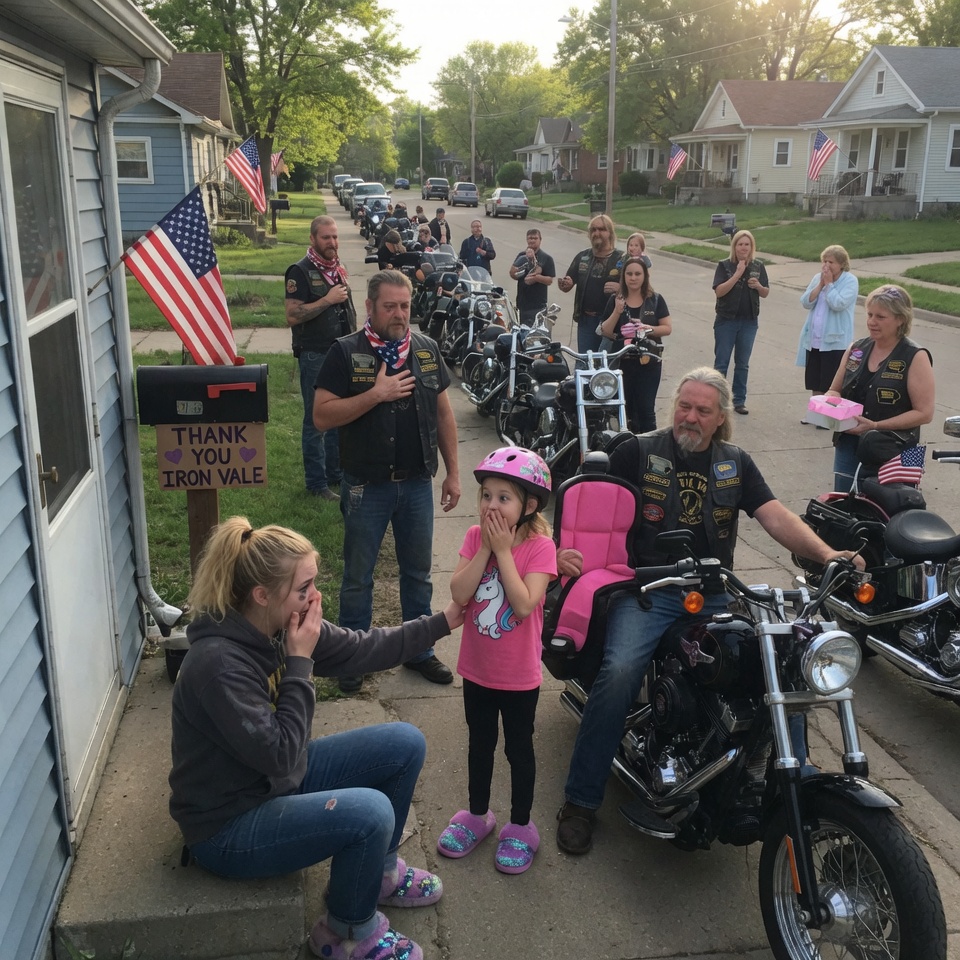 A DYING GIRL begged ONE BIKER. FIFTY SHOWED UP. She rode all. ONE MAN STAYED. He saw the mother’s fight. The debt. The quiet war. He made a call. WHAT DID HE PROMISE? THE HIDDEN PART…