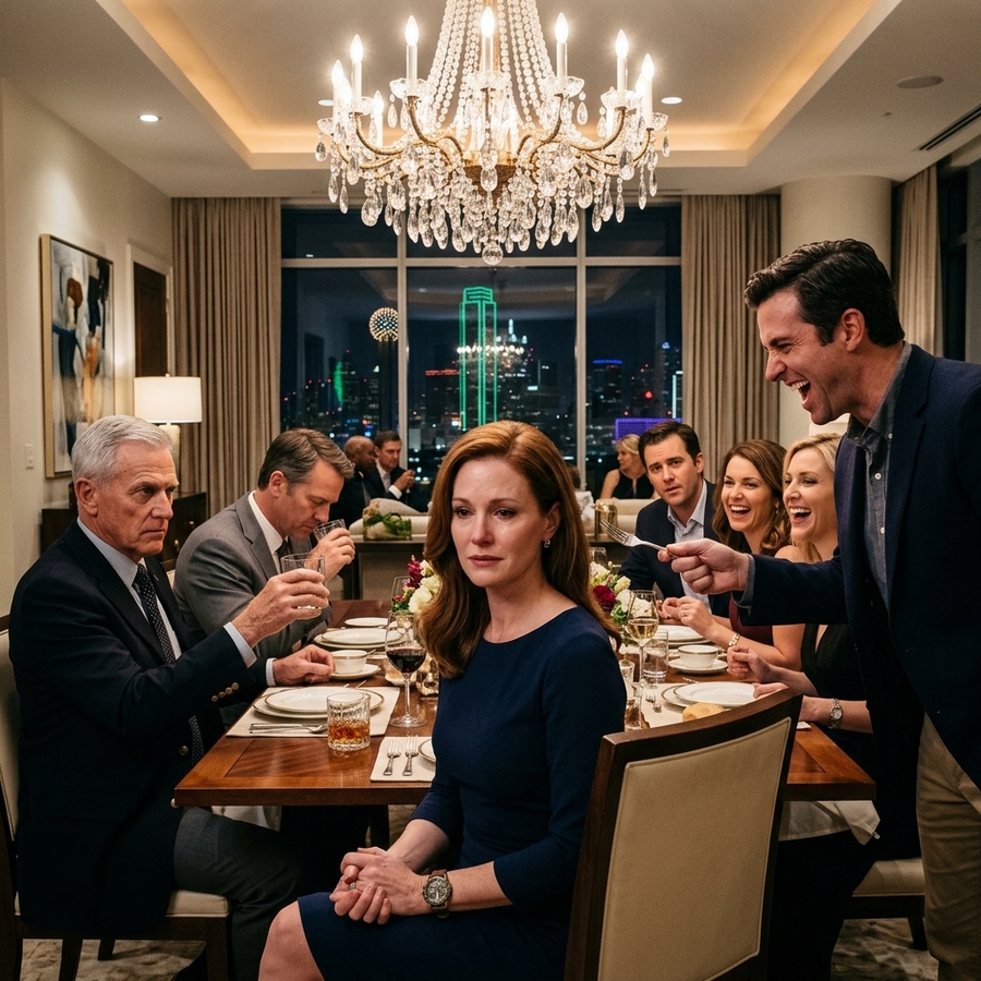 CAN YOU COOK?HE MOCKED ME IN FRONT OF 12 GUESTS AT A DALLAS DINNER PARTY