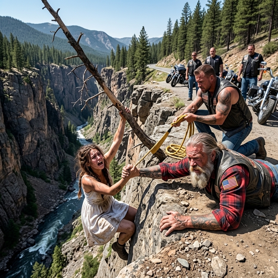 Outlaws Became Angels — When Bullies Threw A Disabled Girl Off A Cliff, Two Hells Angels Bikers Answered Her Scream