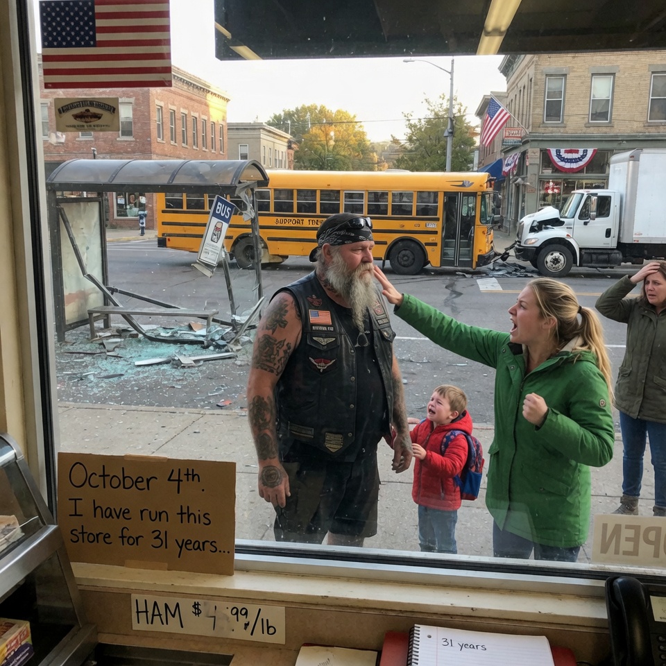 A TERRIFYING BIKER snatched a boy from a bus stop. His mother SCREAMED. She PUNCHED him. He didn’t fight back. THE HIDDEN REASON HE GRABBED THE BOY IN THE NEXT THREE SECONDS…?!