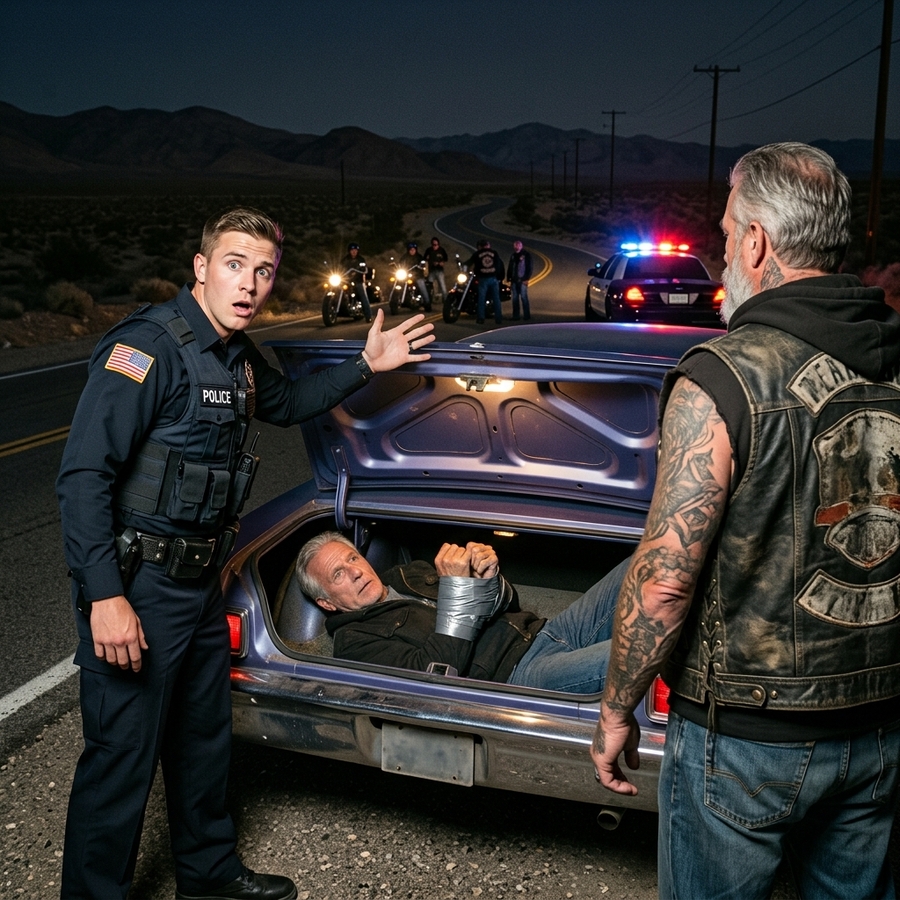 Rookie Cop Pulled Over Hells Angels President — Not Knowing Inside His Trunk Was the Cartel’s Deadly Secret and His Father’s Killer