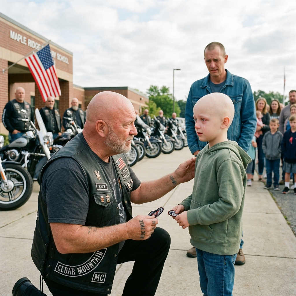 A BOY with CANCER was called ALIEN. The SCHOOL failed. HE QUIT SCHOOL. THEN a biker president sent a midnight message. 12 shaved heads arrived. THE TRUTH NO ONE HAS TOLD… WILL YOU LISTEN?